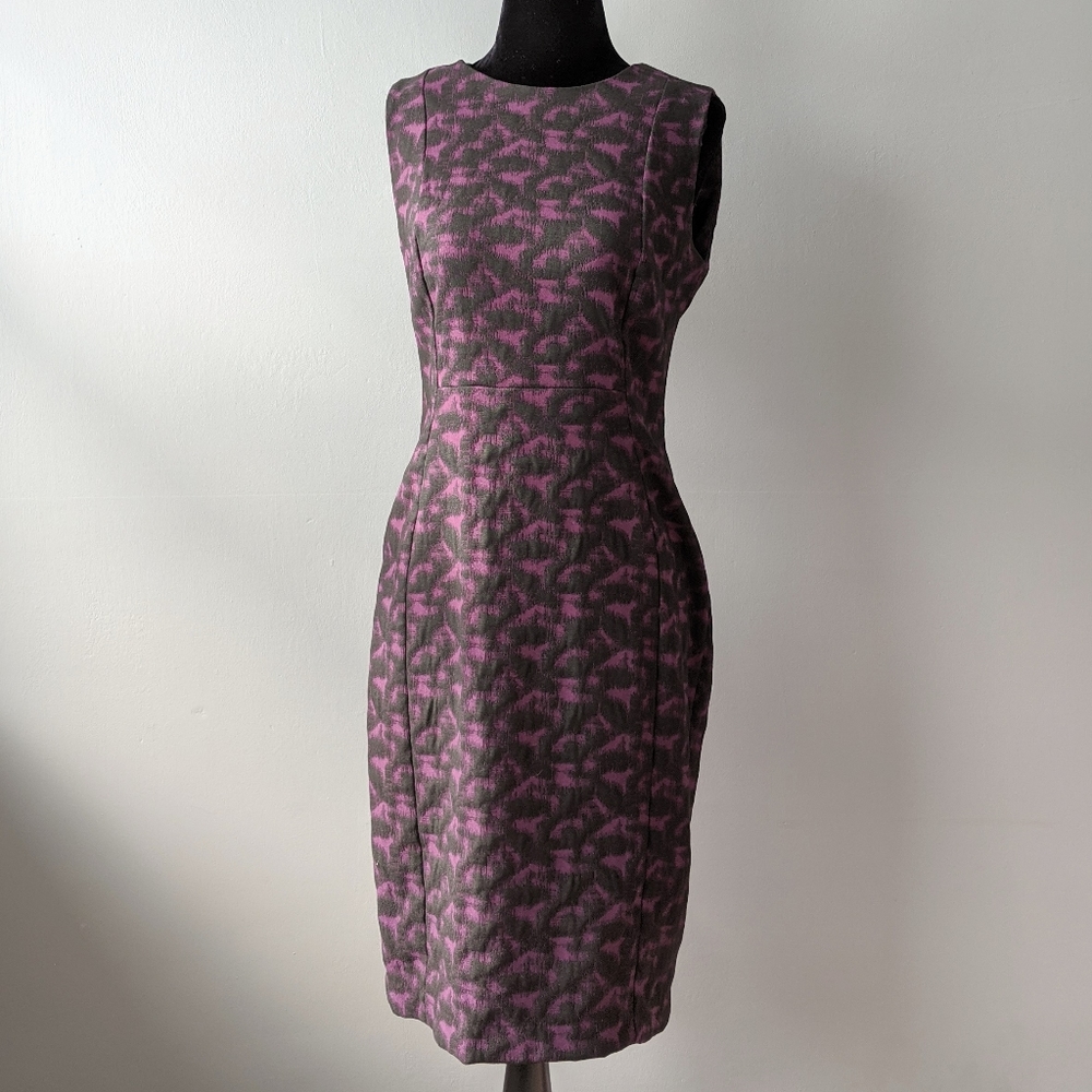 Calvin Klein Sleeveless Dress with Gold Zipper